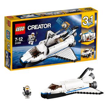 LEGO 乐高 百变三合一系列 31066 航天飞机探险家