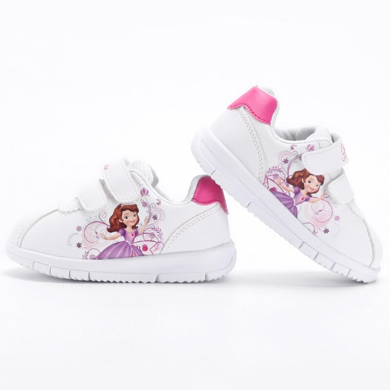 Disney迪士尼 儿童学步鞋小白鞋