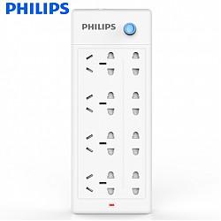 飞利浦（PHILIPS）无线插座插排不带线八孔位儿童安全排插/接线板/插线板/插座板 *6件