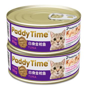 paddy time 最宠 果冻猫粮罐头 白肉金枪鱼口味80g