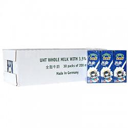 SUKI 多美鲜 全脂牛奶 200ml*30盒