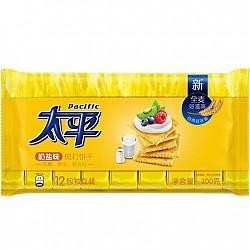 【京东超市】太平 梳打饼干 奶盐口味 300g(新老包装随机发货)