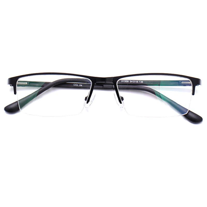 目匠 A1508 合金光学眼镜架+优立 1.61防蓝光镜片