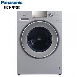 Panasonic 松下 XQG90-E9025 9公斤 变频高效节能 15分钟超快速 羊毛羽绒洗滚筒洗衣机（银色）