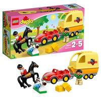 LEGO 乐高 Duplo得宝系列 小马拖车 积木拼插儿童益智玩具 10807