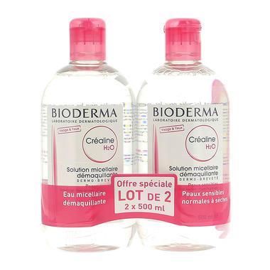 BIODERMA 贝德玛 敏感肌卸妆水 粉水 500ml *2瓶