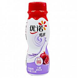 优诺 优丝 风味酸乳 石榴酸奶 210g （2件起售） *19件