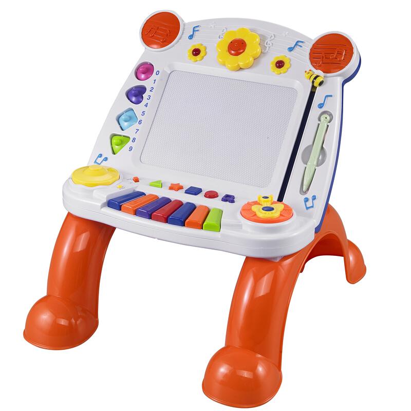 南国婴宝儿童玩具 趣味涂鸦磁性画板电子琴