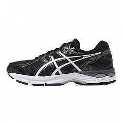 亚瑟士ASICS稳定跑步鞋运动鞋男款 GEL-EXALT 3 T616N-9001 黑色/白色/炭灰色 41.5码