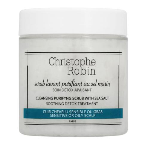 Christophe Robin Cleansing Purifying scrub 海盐舒缓头皮洁净霜 75ml  *2件