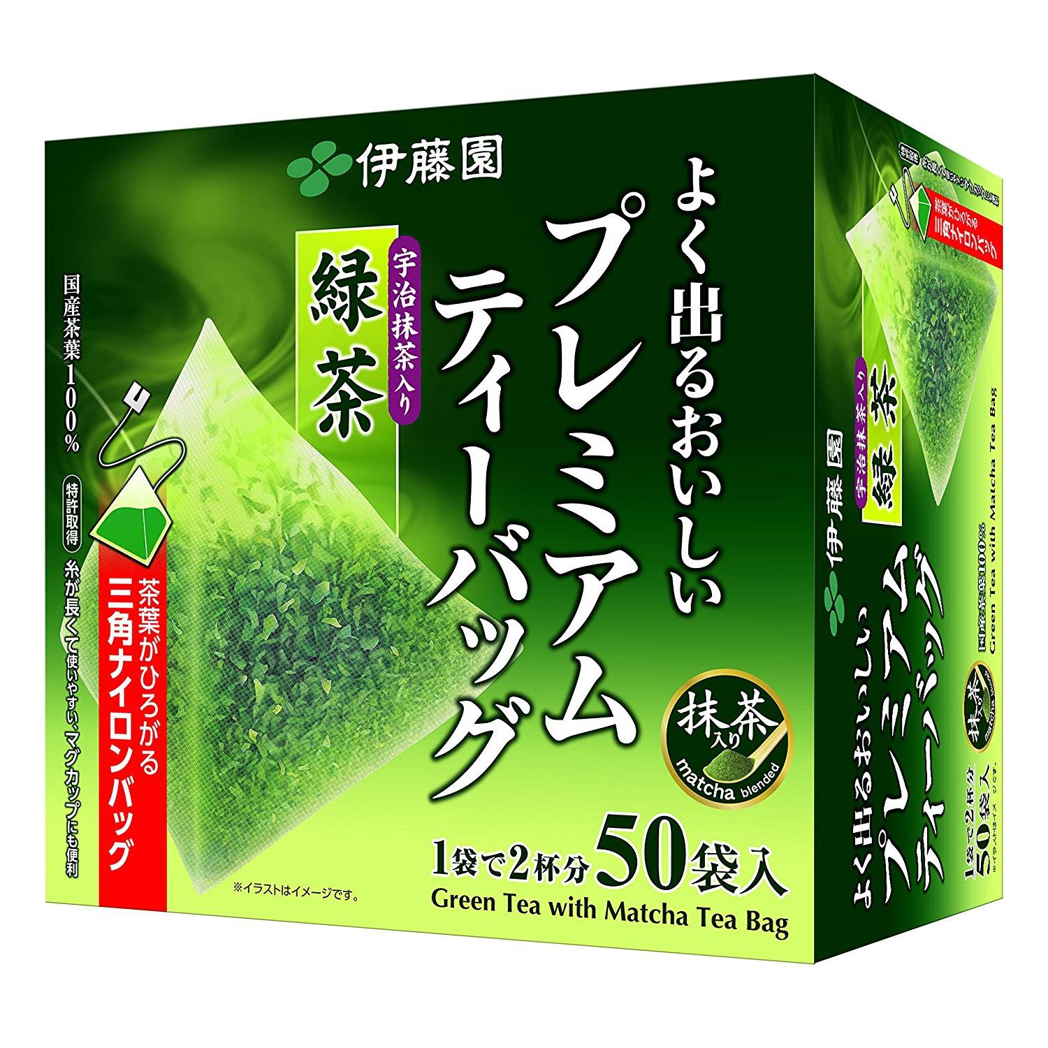 伊藤園 premium teabag 抹茶绿茶 50袋