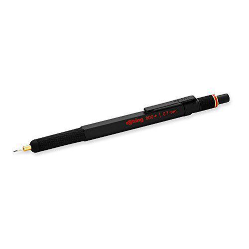 rOtring 红环 800+ 二合一自动铅笔 （支持电容触控）黑色 0.7mm
