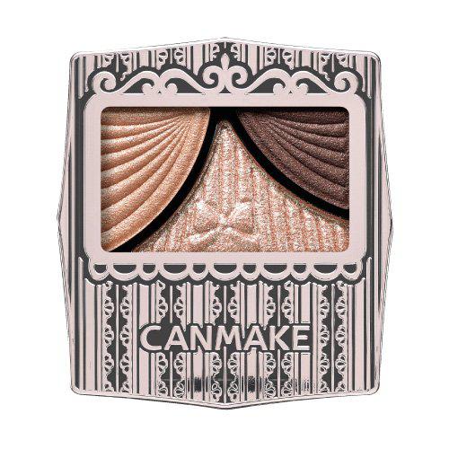 CANMAKE 景甜 CANMAKE 蝴蝶结清透水漾 三色眼影盒