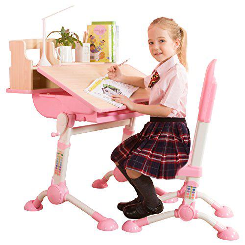 心家宜 儿童益智可升降学习桌椅组合套装M_300R1