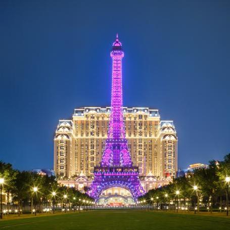 澳门巴黎人酒店1晚+巴黎铁塔观景门票2张