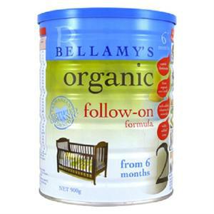 Bellamy's贝拉米有机婴幼儿奶粉2段900g