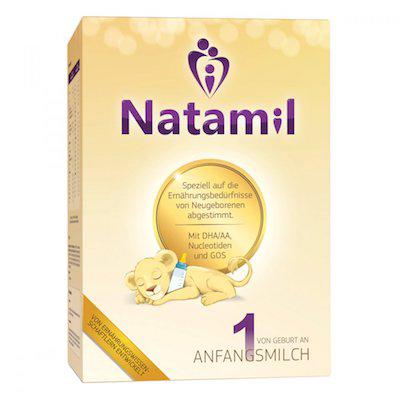 Natamil 婴幼儿配方奶粉1段 800g