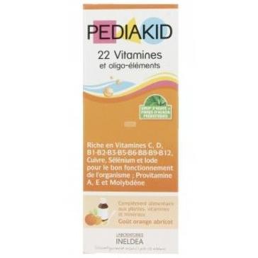 PEDIAKID 佩迪克 儿童维生素和微量元素糖浆 水果味 125ml