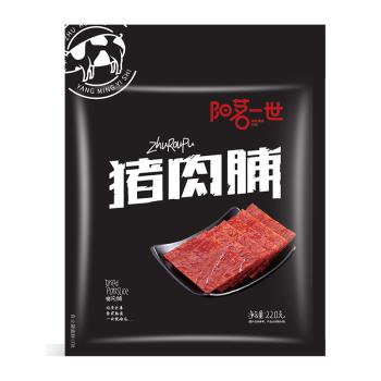 阳茗一世 猪肉脯 原味 220g/袋 *2件