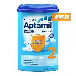 爱宝美（Aptamil）较大婴儿配方奶粉 2段(6-12个月适用) 800g （德国原装进口）