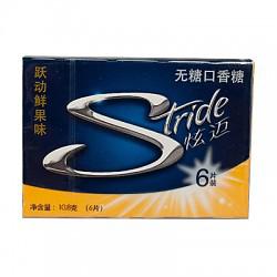 Stride炫迈 无糖口香糖（跃动鲜果味）10.8/盒（6片）