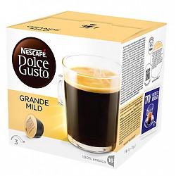 英国进口 雀巢Nestle 多趣酷思 美式温和浓滑胶囊咖啡 咖啡豆研磨咖啡粉 16只装128g