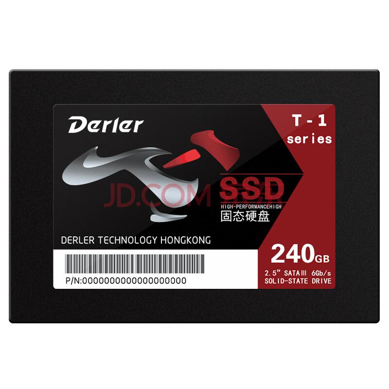 德乐(Derler) T1系列 240G 固态硬盘439元