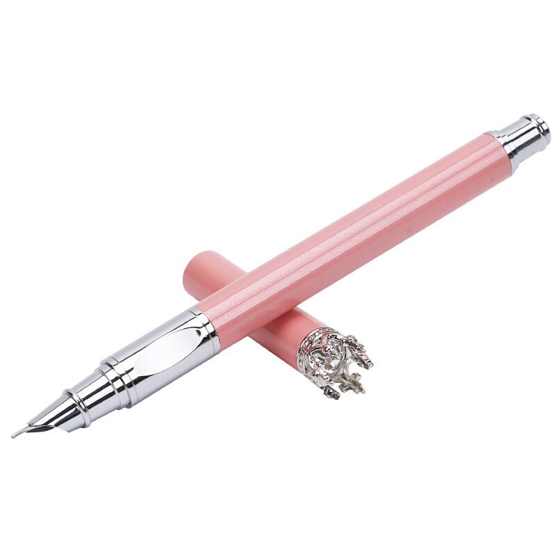 晨光 皇 冠 粉红色钢笔HAFP0833