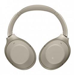 索尼（SONY）MDR-1000X Hi-Res无线降噪立体声耳机 蓝牙头戴式耳机（灰米色）