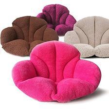 Yandex 日式 羊羔绒保暖座垫 卧室小沙发 (米色 小沙发)