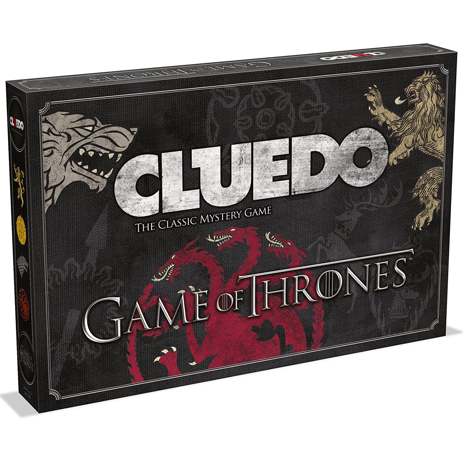 Winning Moves Game of Thrones Cluedo 权利的游戏版 妙探寻凶桌游 *2件