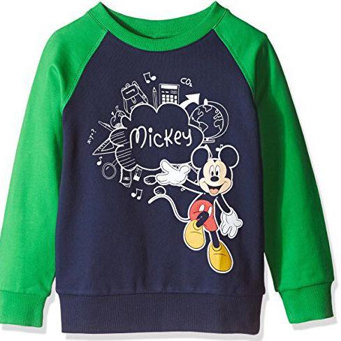 Disney 迪士尼童装 男童 米奇系列Sweatshirt-圆领套头卫衣