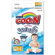日本大王(GOO.N) 维E系列 婴儿纸尿裤 中号M64(6-11kg) 原装进口 新老包装随机发货