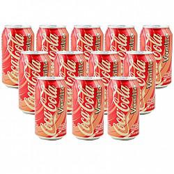 Coca Cola 可口可乐 香草味 355ml*12罐*4件