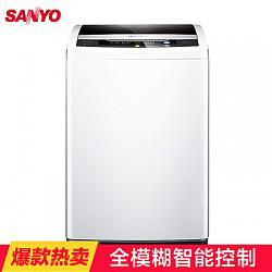三洋帝度（SANYO)N8 8公斤 下排水 全自动波轮洗衣机（亮灰色）