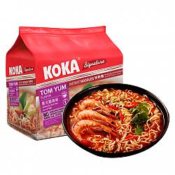 新加坡进口 KOKA 泰式酸辣味快熟面（五连包）85g*5