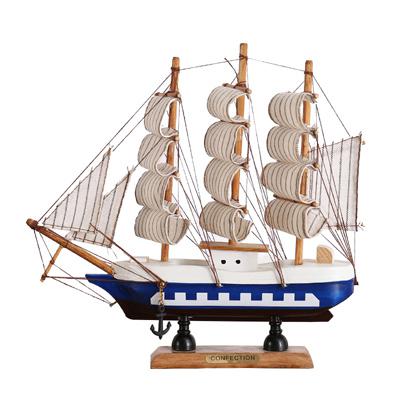 BOMAROLAN 堡玛罗兰 一帆风顺帆船木船模型