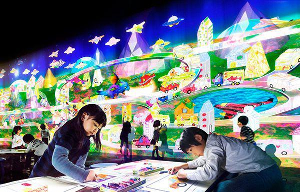 大型沉浸式科技互动艺术展teamLab-未来游乐园   杭州站