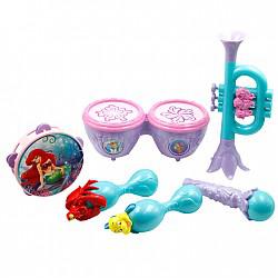 迪士尼（Disney）公主系列 女孩过家家儿童玩具 情景女童玩具精美生日礼物 人鱼公主爱丽儿乐器套装87968
