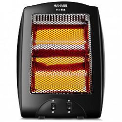 海纳斯（HANASS） 立式家用石英管速热取暖器小太阳/电暖器/电暖气 NSB-80 黑色