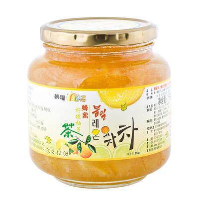 韩福10.2 蜂蜜柠檬柚子茶 1000g *4件