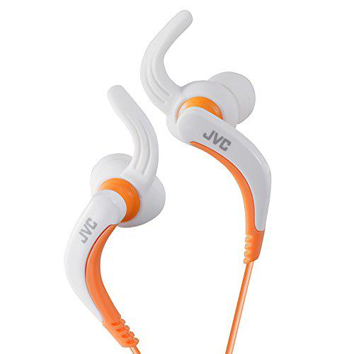 JVC 杰伟世 HA-ETX30 入耳式运动耳机 白橙色 运动音乐版