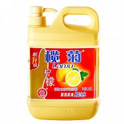 榄菊 柠檬去油污洗洁精 1.5kg *2件