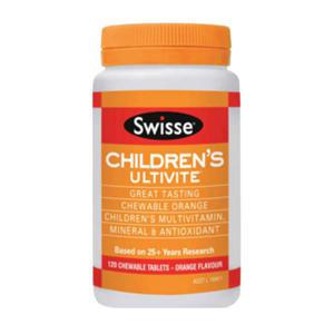 Swisse 儿童 多维生素 多矿物质 草本营养片 120片