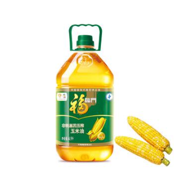 福临门 黄金产地玉米油 4.5L