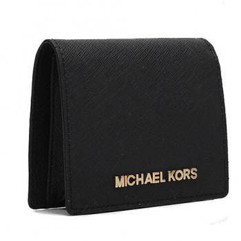 Michael Kors 短款十字纹钱包