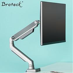 Bratec液晶电脑显示器支架 桌面万向旋转升降显示屏支架臂 单屏底座多功能气压架17-32英寸 LDT14-C012U