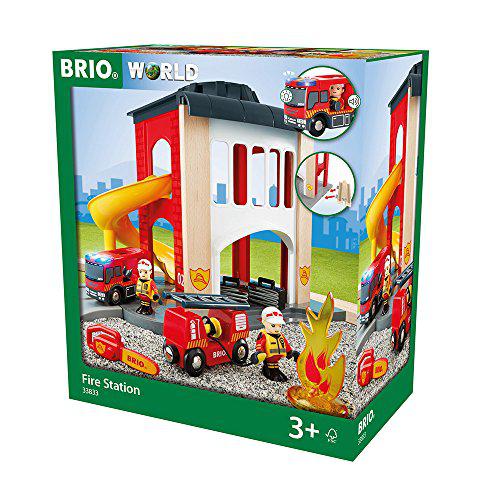 BRIO World 消防救援系列 33833 声光救援中央消防署