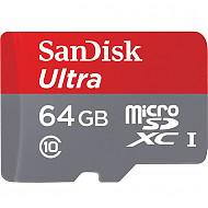 闪迪（SanDisk）至尊高速移动MicroSDXC UHS-I存储卡 TF卡 64GB Class10 读速80MB/s