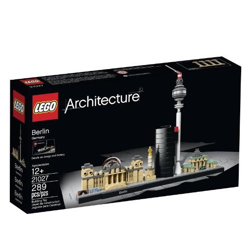 LEGO 乐高 21027 Architecture Berlin 柏林电视塔 *2件